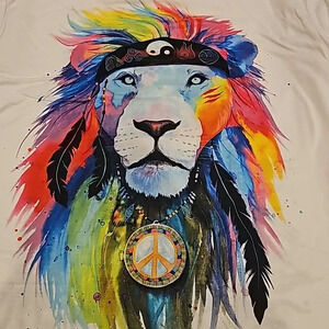 Running man tiger tshirt